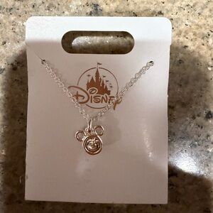 Disney Silver Chain with Mickey Charm